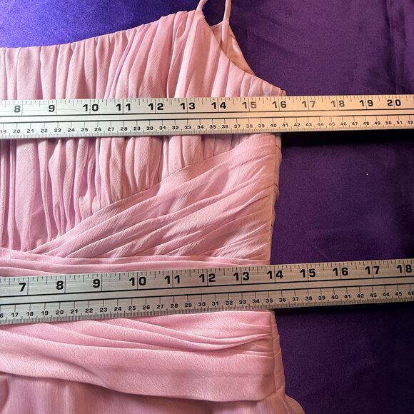 ๐BELSOIE Beautiful Cherry Blossom Chiffon Evening - Prom -Formal Dress w/Train - Picture 13 of 16